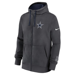 Dallas Cowboys Primetime Club Full-Zip Hoodie - Anthracite | Nike on sale