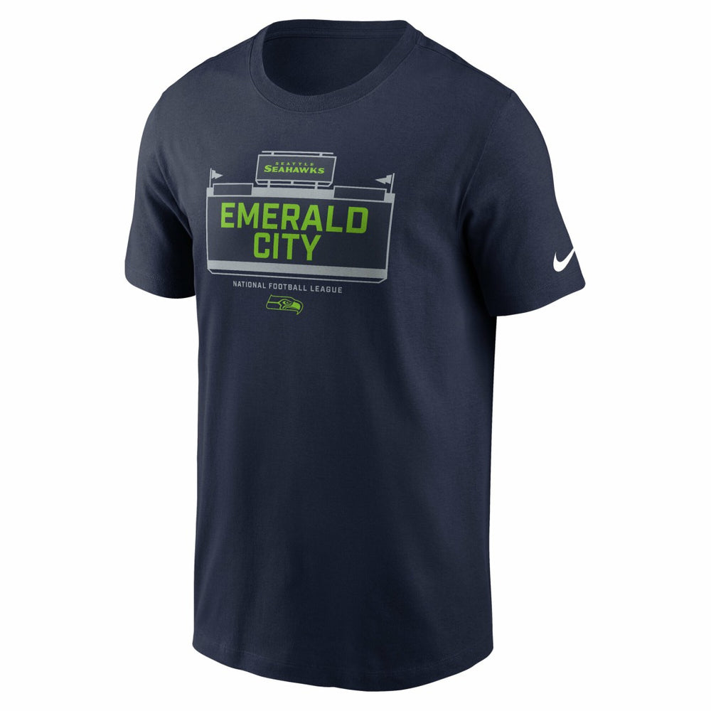 Seattle Seahawks Primetime Local Essential T-Shirt - College Navy | Nike online