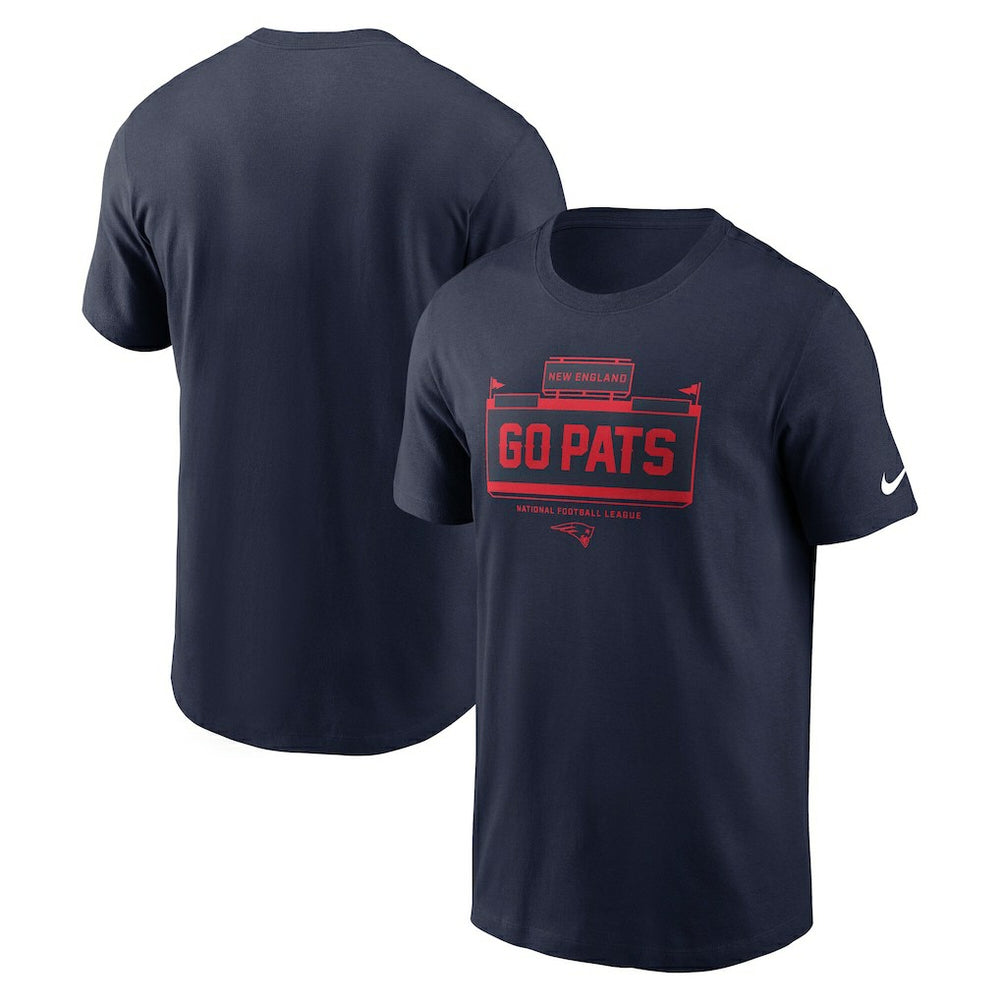 New England Patriots Primetime Local Essential T-Shirt - Navy | Nike outlet