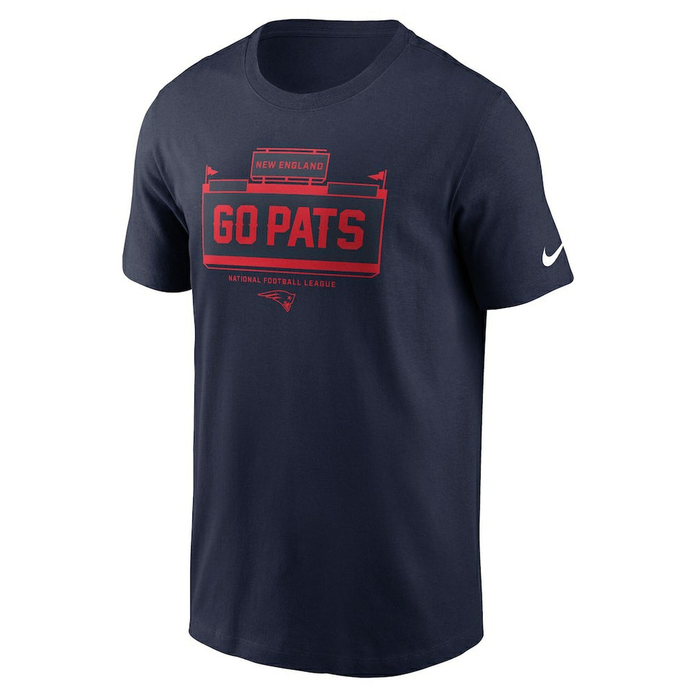 New England Patriots Primetime Local Essential T-Shirt - Navy | Nike outlet