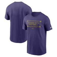 Baltimore Ravens Primetime Local Essential T-Shirt - Purple | Nike cheap