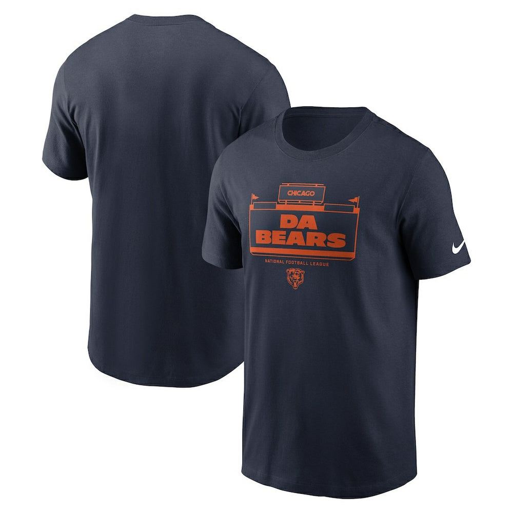 Chicago Bears Primetime Local Essential T-Shirt - Navy | Nike discount