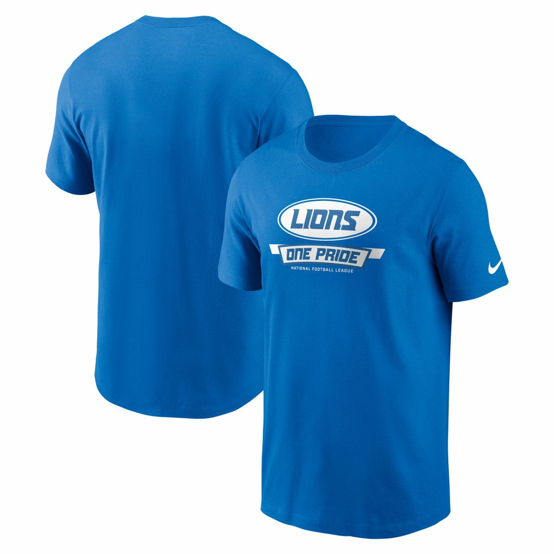 Detroit Lions Primetime Local Essential T-Shirt - Blue | Nike for sale