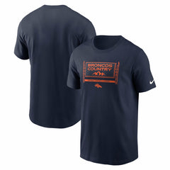 Denver Broncos Primetime Local Essential T-Shirt - Navy | Nike online