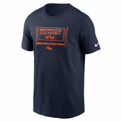 Denver Broncos Primetime Local Essential T-Shirt - Navy | Nike online