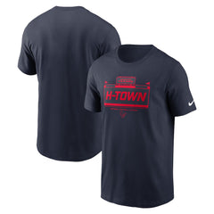 Houston Texans Primetime Local Essential T-Shirt - Navy | Nike for sale
