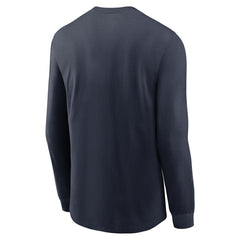 Chicago Bears Play to Win Essential Long Sleeve T-Shirt - Navy | Nike on sale