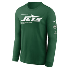 New York Jets Play to Win Essential Long Sleeve T-Shirt - Green | Nike sale