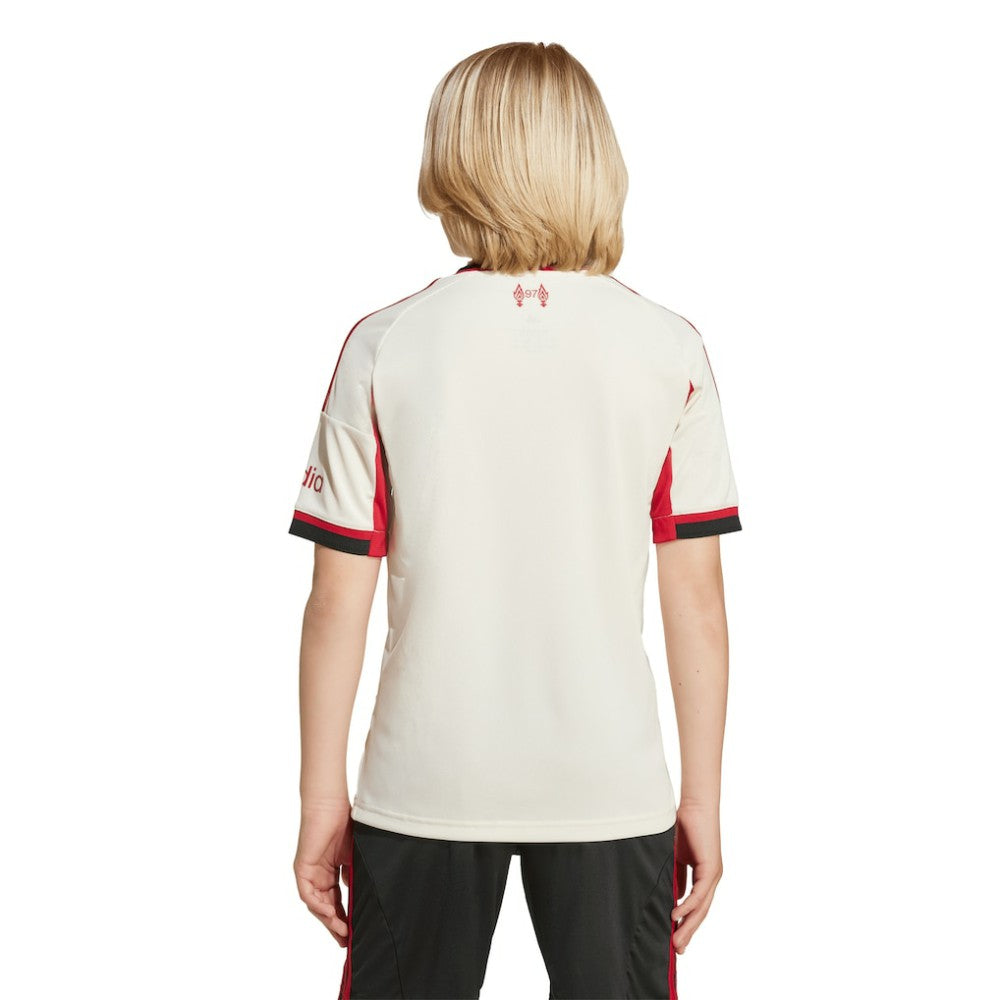 Liverpool Youth 2025/26 Away Replica Jersey - White | Adidas sale