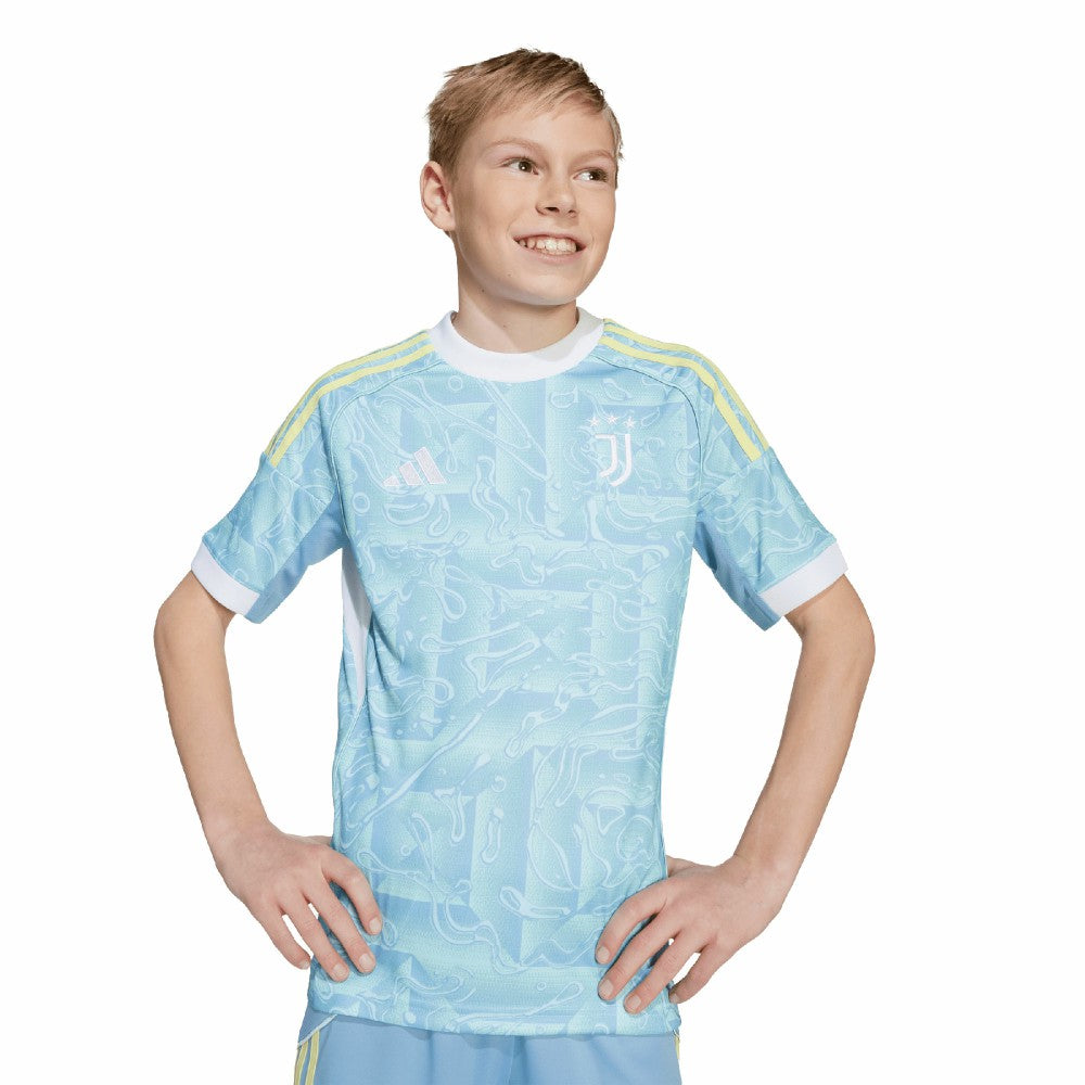 Juventus Youth 2025/26 Away Replica Jersey - Blue | Adidas on sale