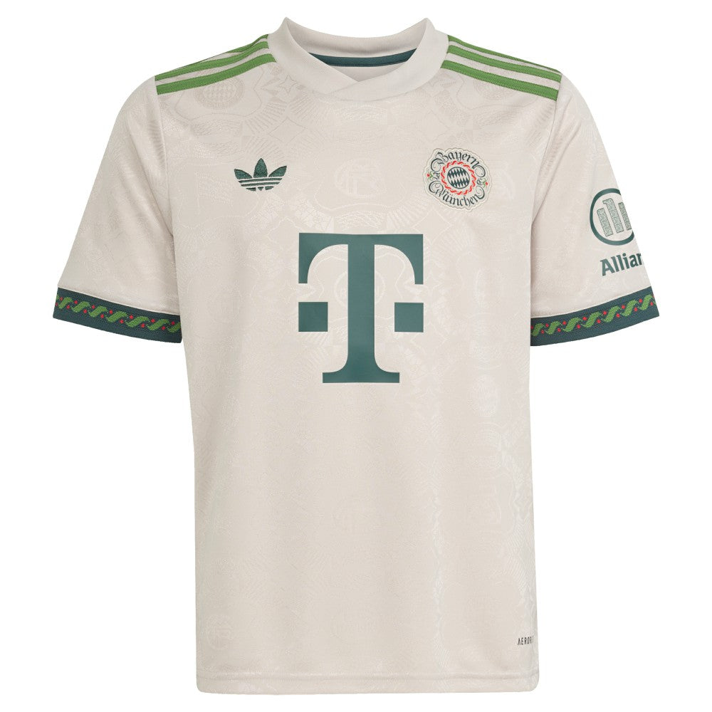 Bayern Munich Youth 2025/26 Fourth Replica Jersey - Tan | Adidas discount