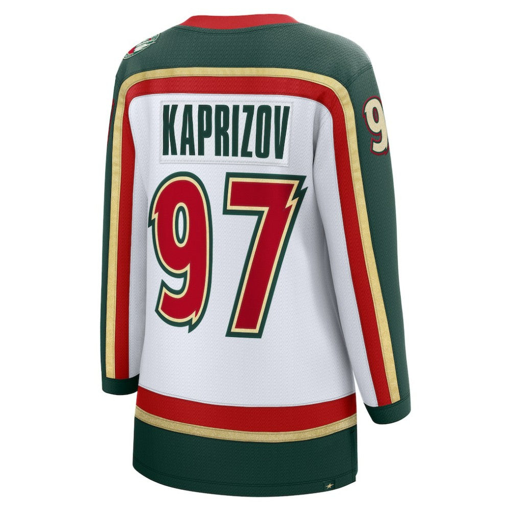 Kirill Kaprizov Minnesota Wild Fanatics Women's 25th Anniversary Breakaway Player Jersey White