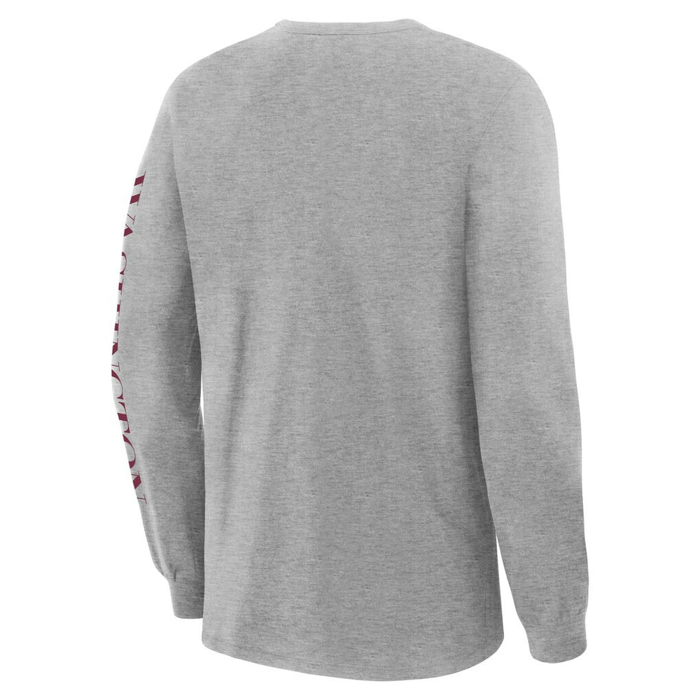 Washington Commanders Hometown Sweep Legacy Long Sleeve T-Shirt - Heather Gray cheap