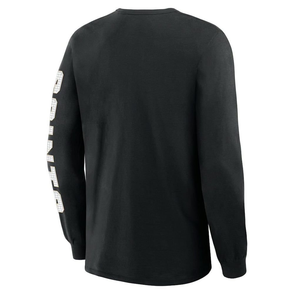 New Orleans Saints Hometown Sweep Legacy Long Sleeve T-Shirt - Black cheap