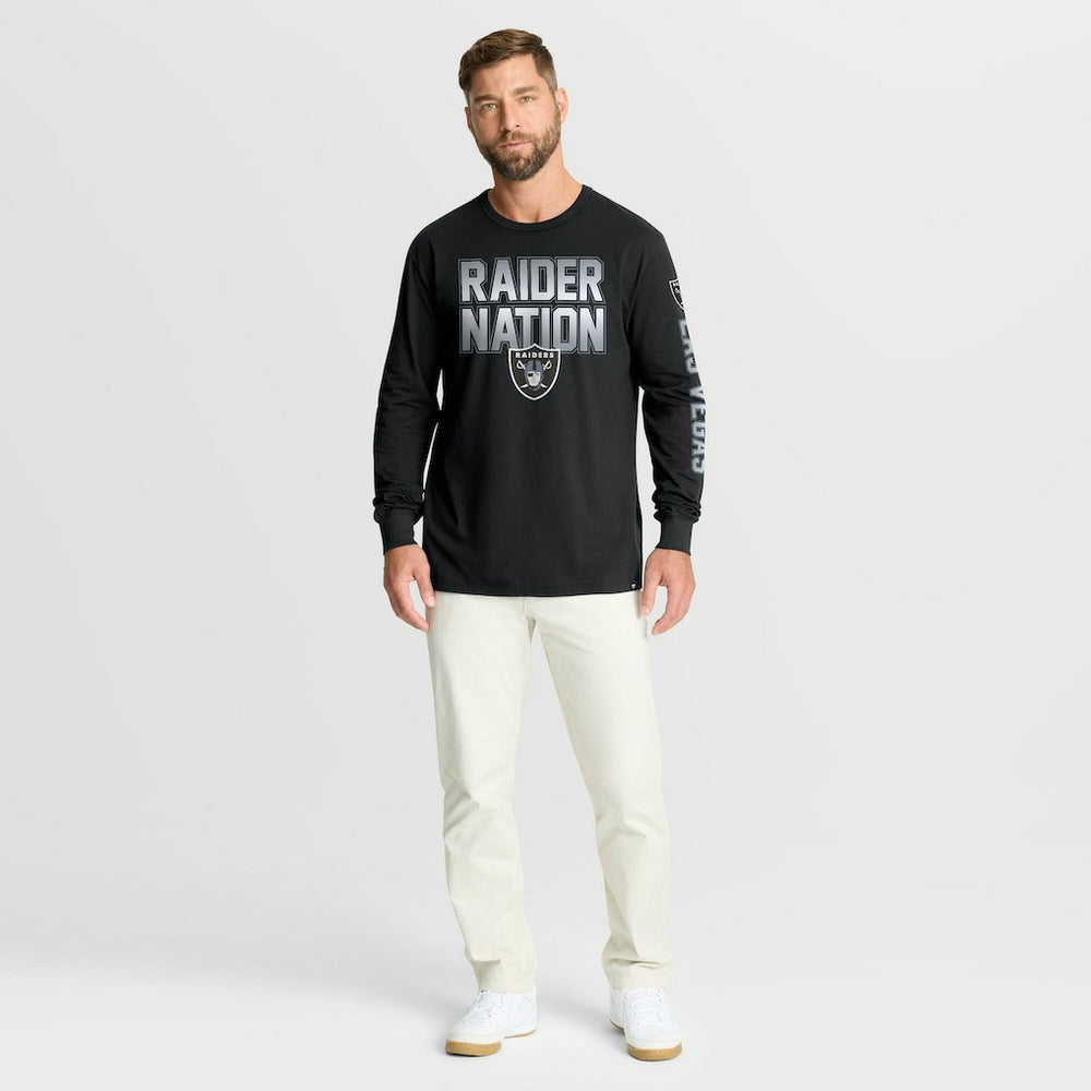 Las Vegas Raiders Hometown Sweep Legacy Long Sleeve T-Shirt - Black for sale