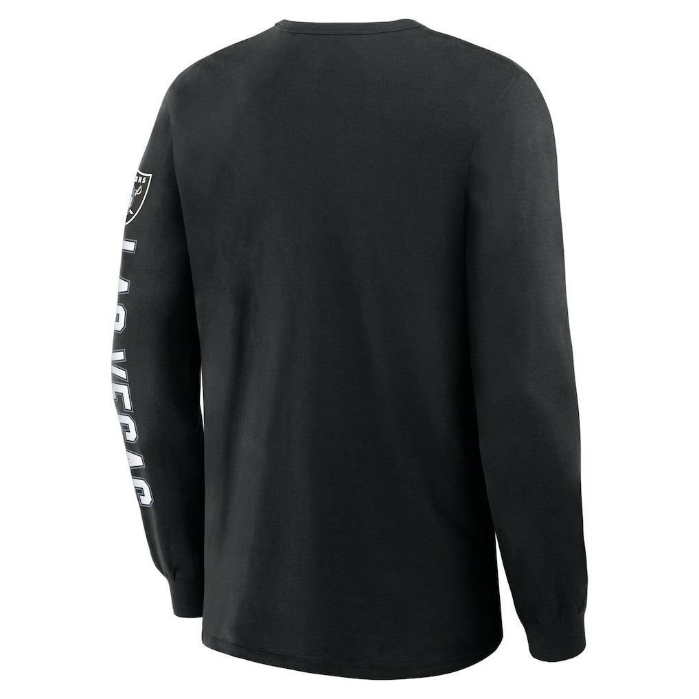 Las Vegas Raiders Hometown Sweep Legacy Long Sleeve T-Shirt - Black for sale