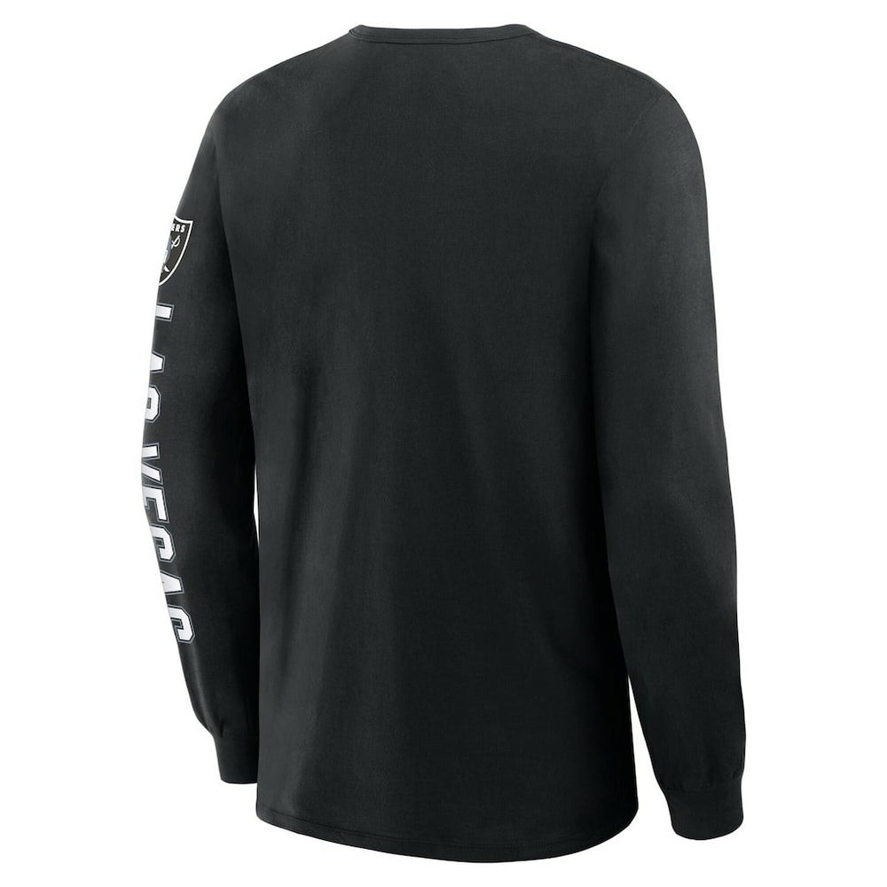 Las Vegas Raiders Hometown Sweep Legacy Long Sleeve T-Shirt - Black for sale