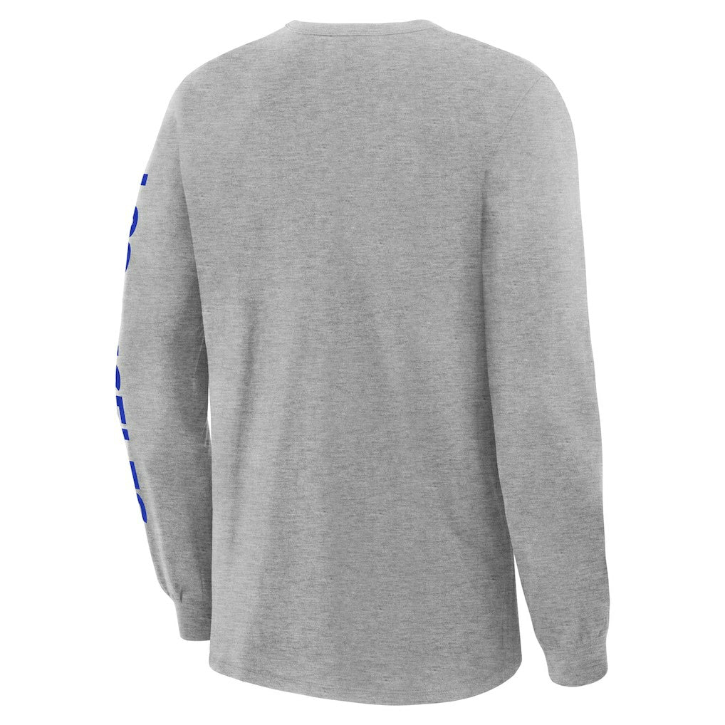 Los Angeles Rams Hometown Sweep Legacy Long Sleeve T-Shirt - Heather Gray cheap
