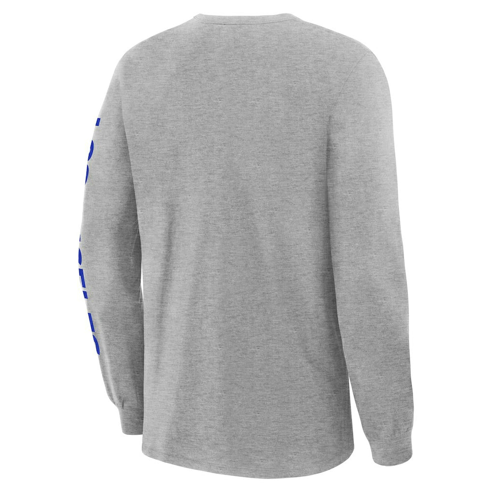 Los Angeles Rams Hometown Sweep Legacy Long Sleeve T-Shirt - Heather Gray cheap