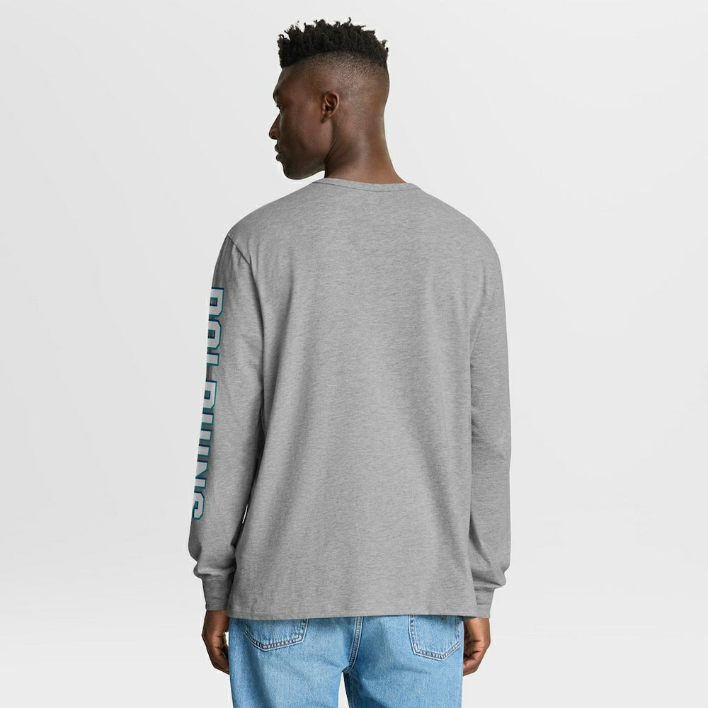 Miami Dolphins Hometown Sweep Legacy Long Sleeve T-Shirt - Heather Gray discount