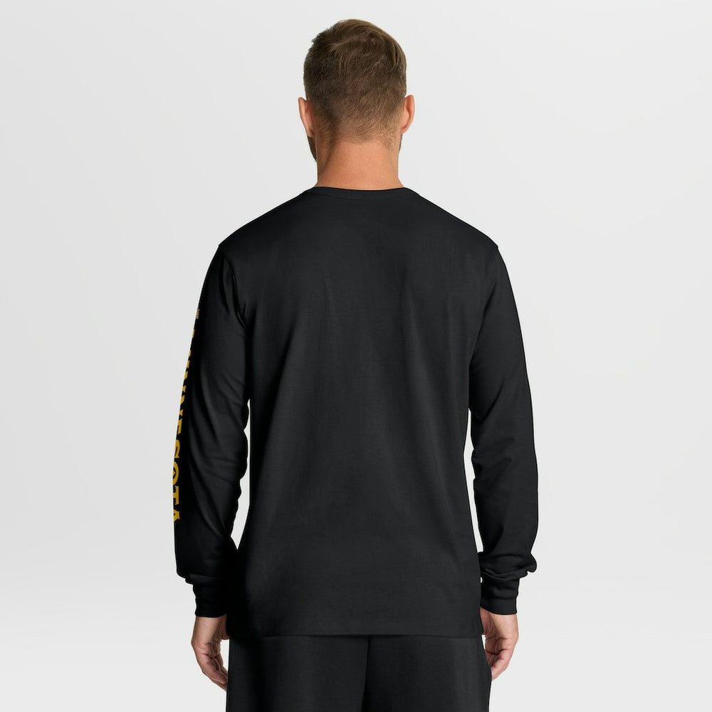 Minnesota Vikings Hometown Sweep Legacy Long Sleeve T-Shirt - Black for sale
