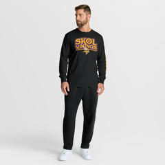 Minnesota Vikings Hometown Sweep Legacy Long Sleeve T-Shirt - Black for sale