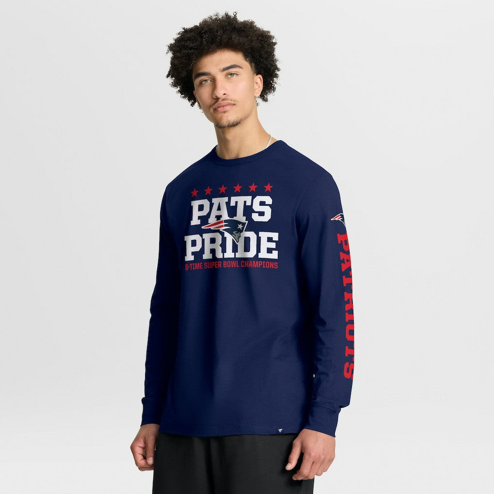 New England Patriots Hometown Sweep Legacy Long Sleeve T-Shirt - Navy discount