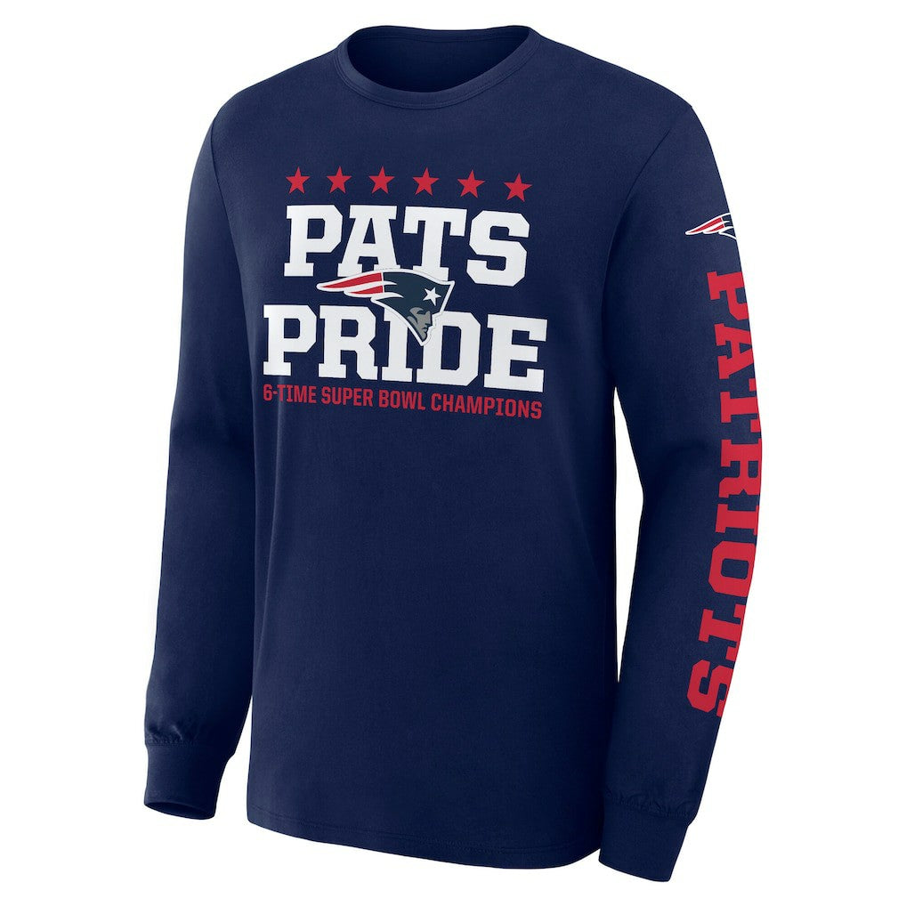 New England Patriots Hometown Sweep Legacy Long Sleeve T-Shirt - Navy discount