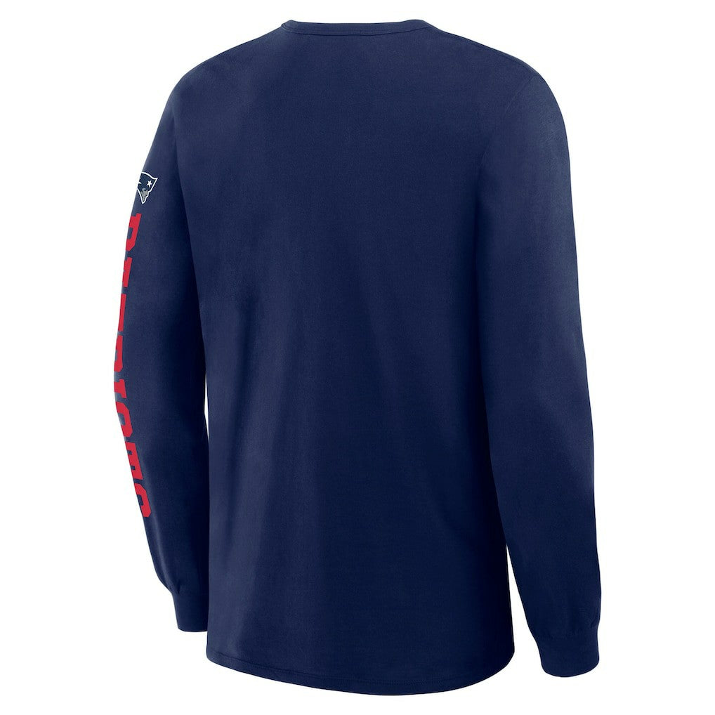 New England Patriots Hometown Sweep Legacy Long Sleeve T-Shirt - Navy discount