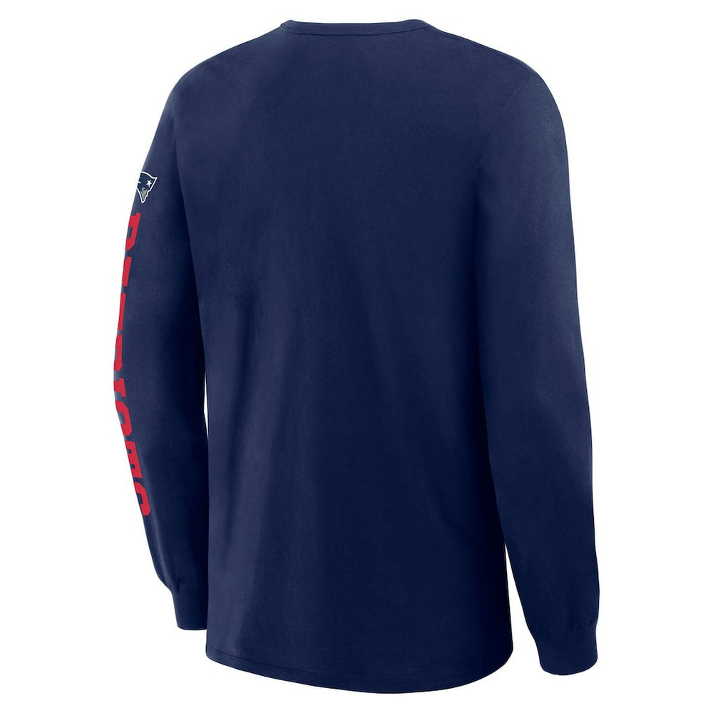 New England Patriots Hometown Sweep Legacy Long Sleeve T-Shirt - Navy discount