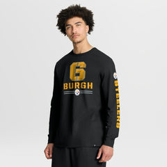 Pittsburgh Steelers Hometown Sweep Legacy Long Sleeve T-Shirt - Black online