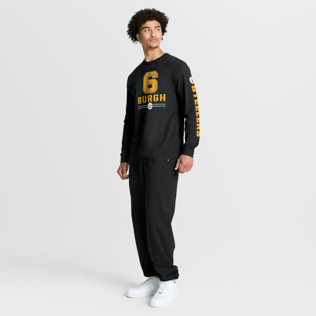 Pittsburgh Steelers Hometown Sweep Legacy Long Sleeve T-Shirt - Black online
