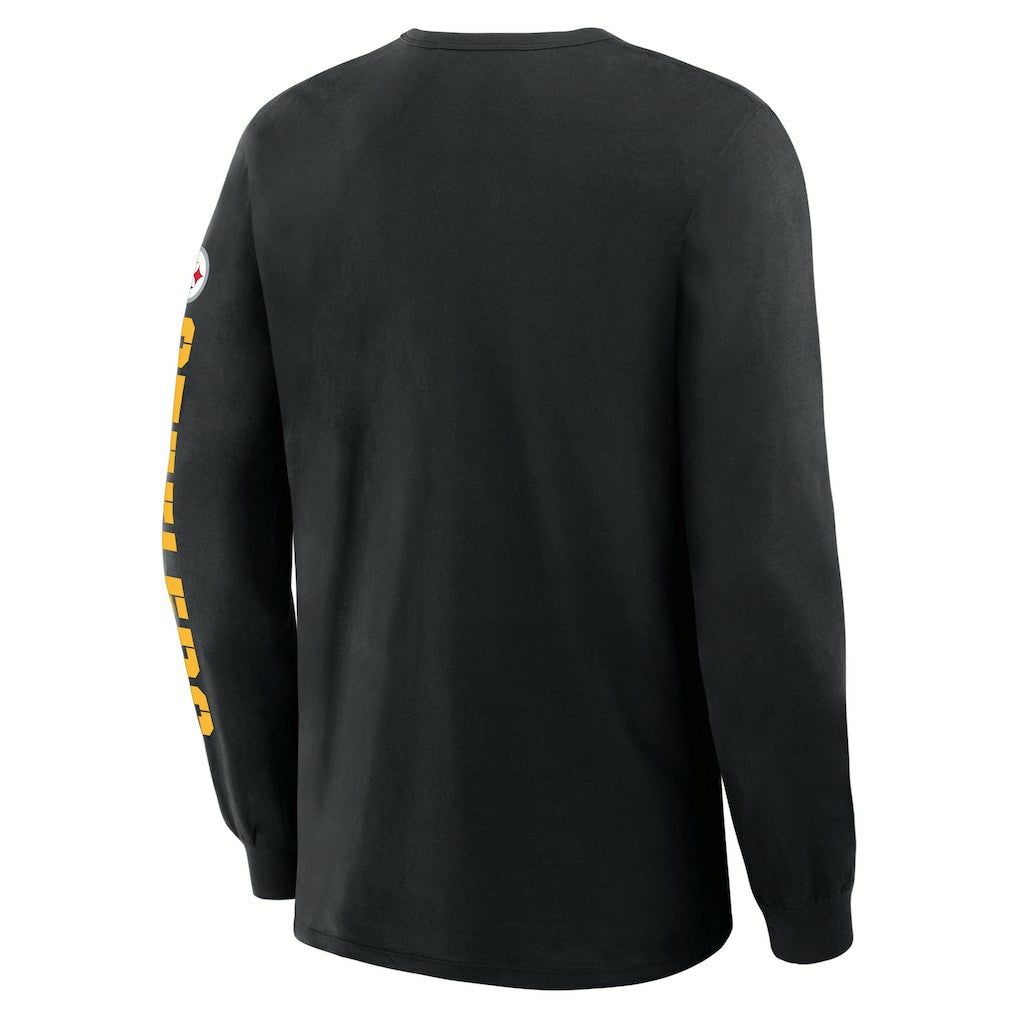 Pittsburgh Steelers Hometown Sweep Legacy Long Sleeve T-Shirt - Black online