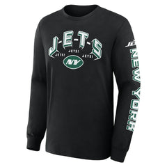 New York Jets Hometown Sweep Legacy Long Sleeve T-Shirt - Black sale
