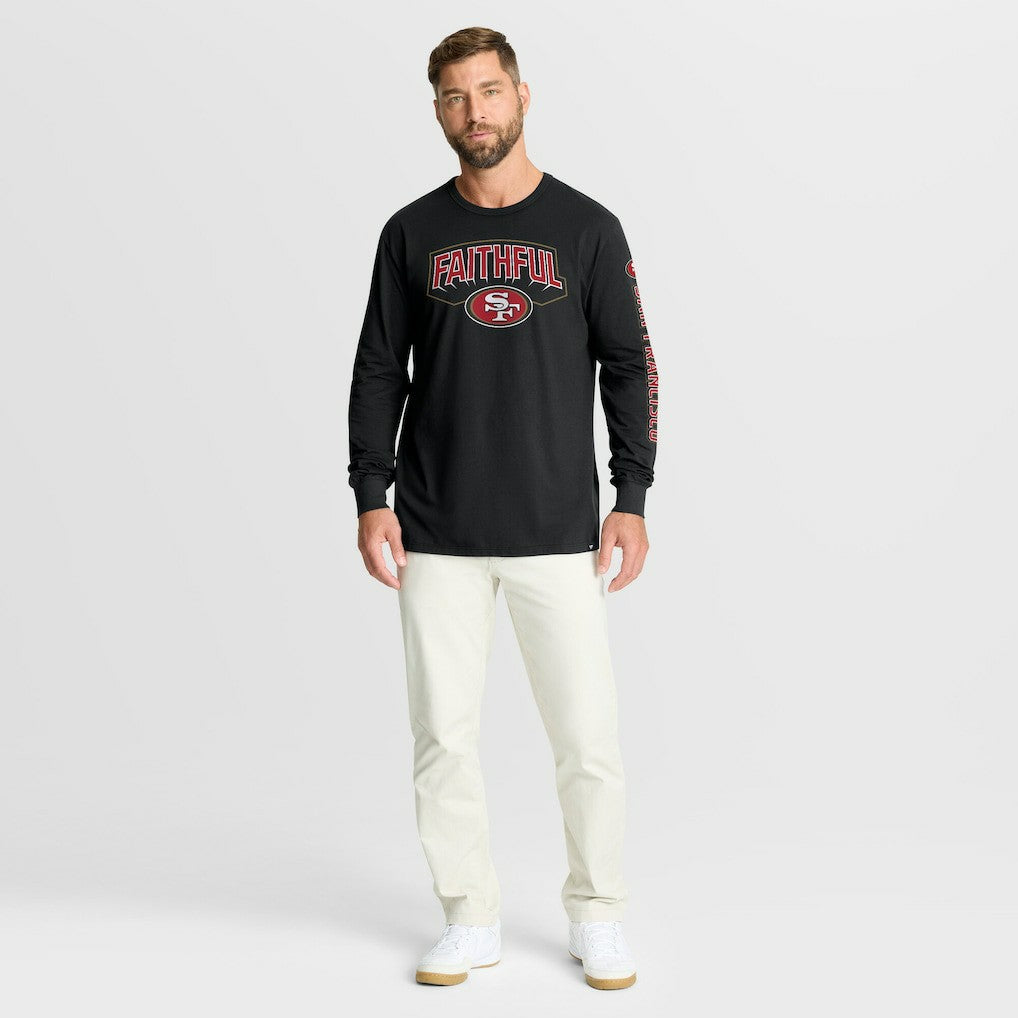 San Francisco 49ers Hometown Sweep Legacy Long Sleeve T-Shirt - Black outlet