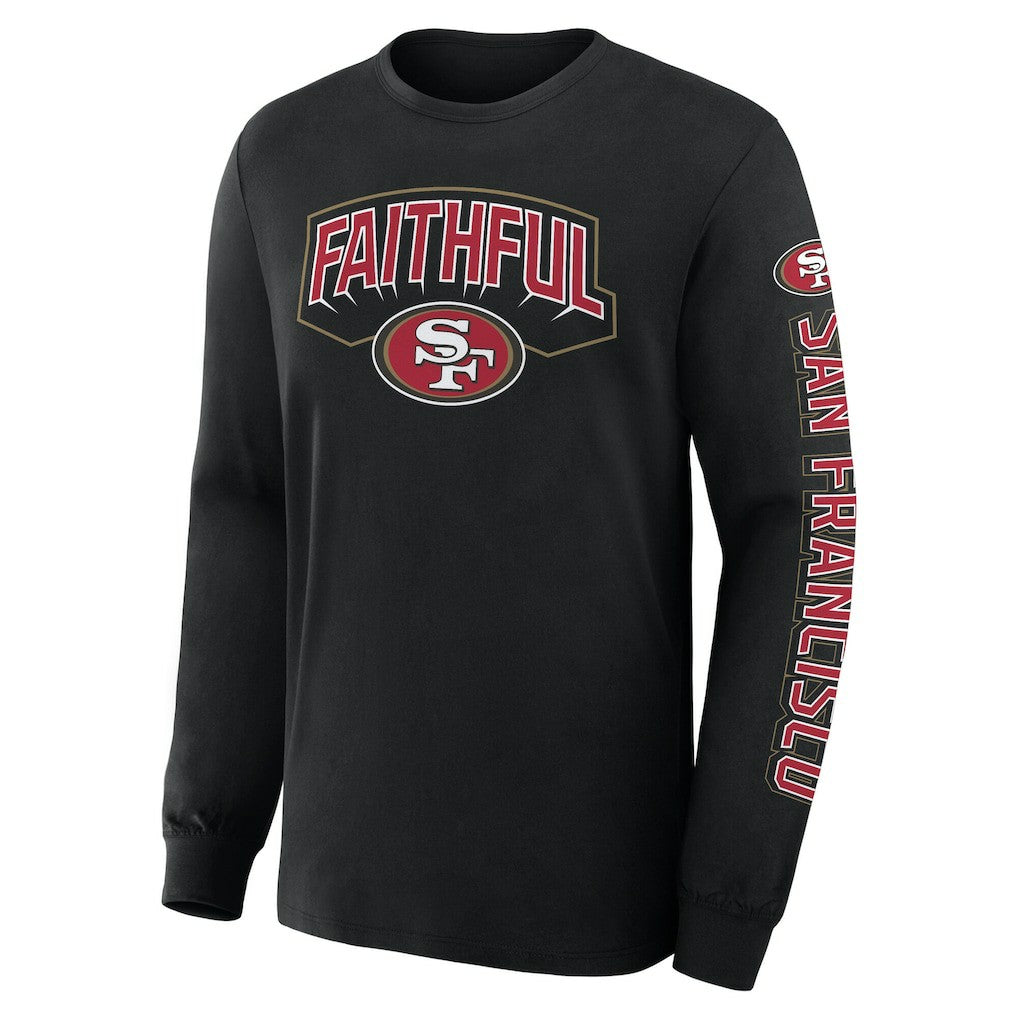 San Francisco 49ers Hometown Sweep Legacy Long Sleeve T-Shirt - Black outlet