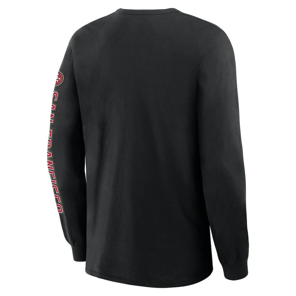 San Francisco 49ers Hometown Sweep Legacy Long Sleeve T-Shirt - Black outlet
