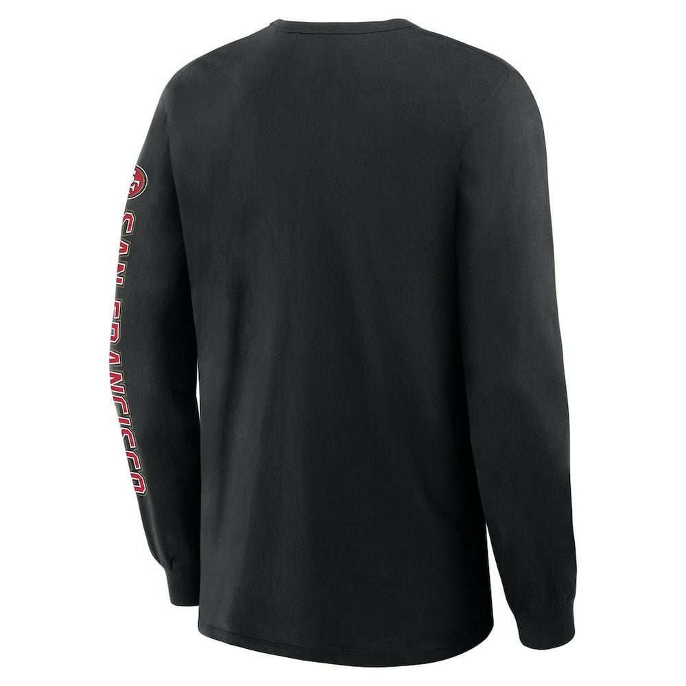 San Francisco 49ers Hometown Sweep Legacy Long Sleeve T-Shirt - Black outlet
