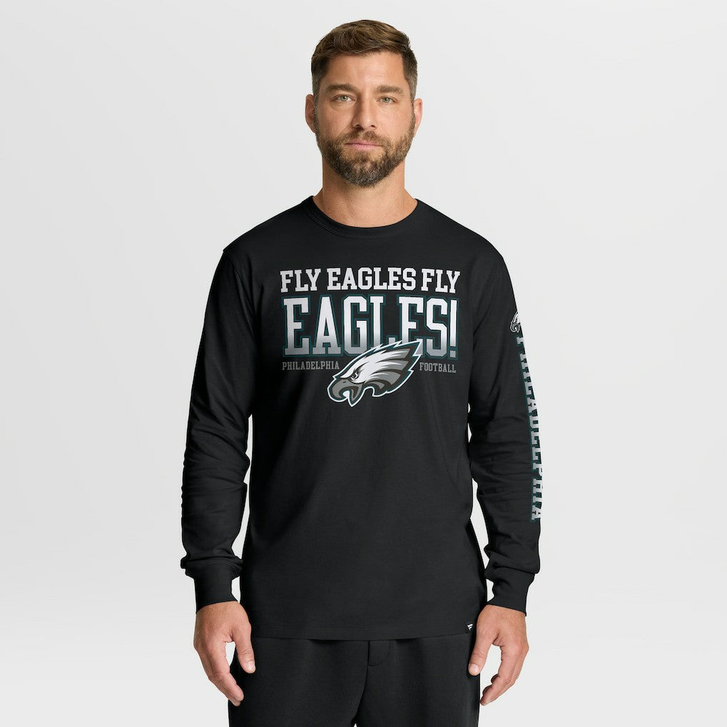 Philadelphia Eagles Hometown Sweep Legacy Long Sleeve T-Shirt - Black discount