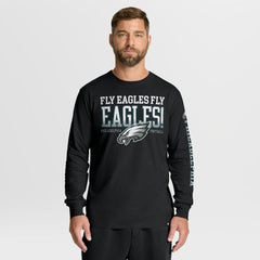 Philadelphia Eagles Hometown Sweep Legacy Long Sleeve T-Shirt - Black discount