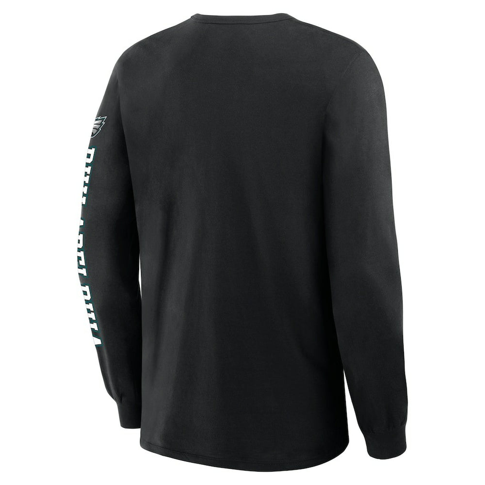 Philadelphia Eagles Hometown Sweep Legacy Long Sleeve T-Shirt - Black discount