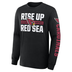 Arizona Cardinals Hometown Sweep Legacy Long Sleeve T-Shirt - Black discount
