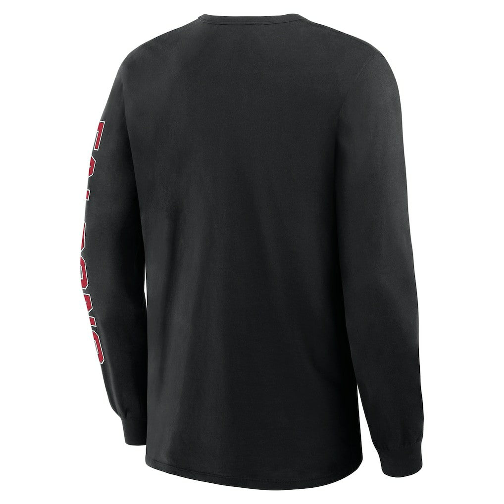 Atlanta Falcons Hometown Sweep Legacy Long Sleeve T-Shirt - Black cheap