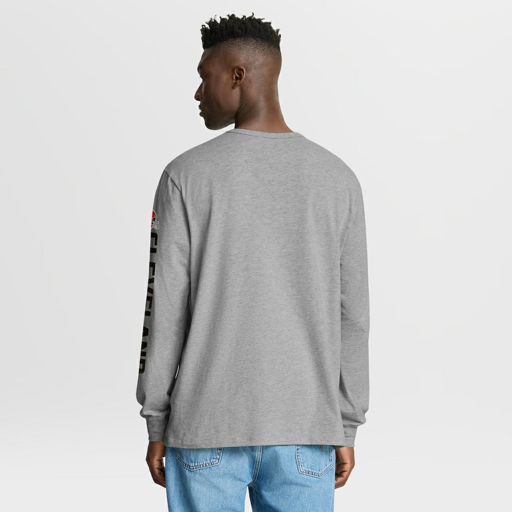 Cleveland Browns Hometown Sweep Legacy Long Sleeve T-Shirt - Heather Gray online