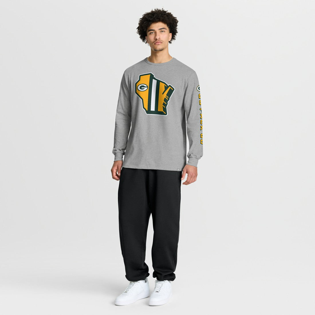 Green Bay Packers Hometown Sweep Legacy Long Sleeve T-Shirt - Heather Gray online