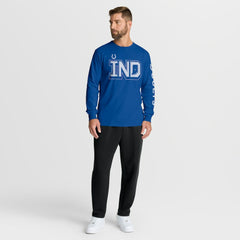 Indianapolis Colts Hometown Sweep Legacy Long Sleeve T-Shirt - Royal for sale