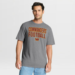 Washington Commanders First Down Tribute Tri-Blend T-Shirt - Heather Gray sale