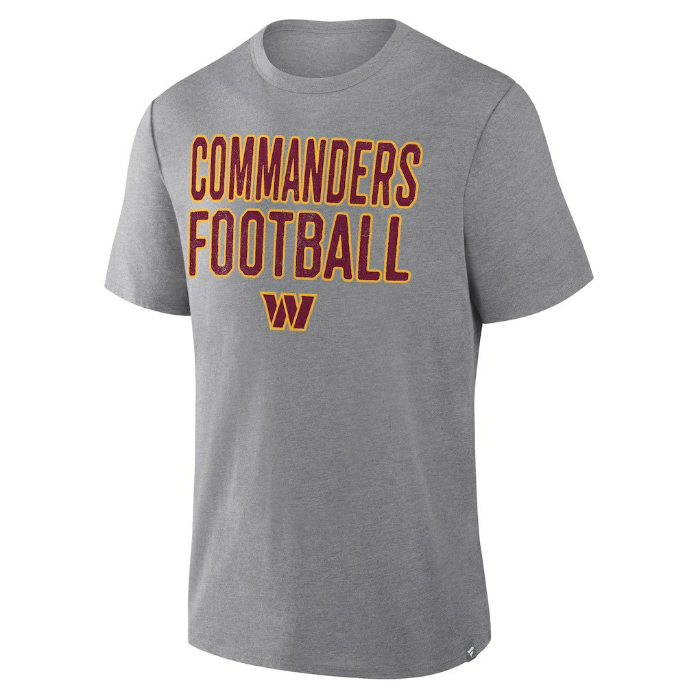 Washington Commanders First Down Tribute Tri-Blend T-Shirt - Heather Gray sale