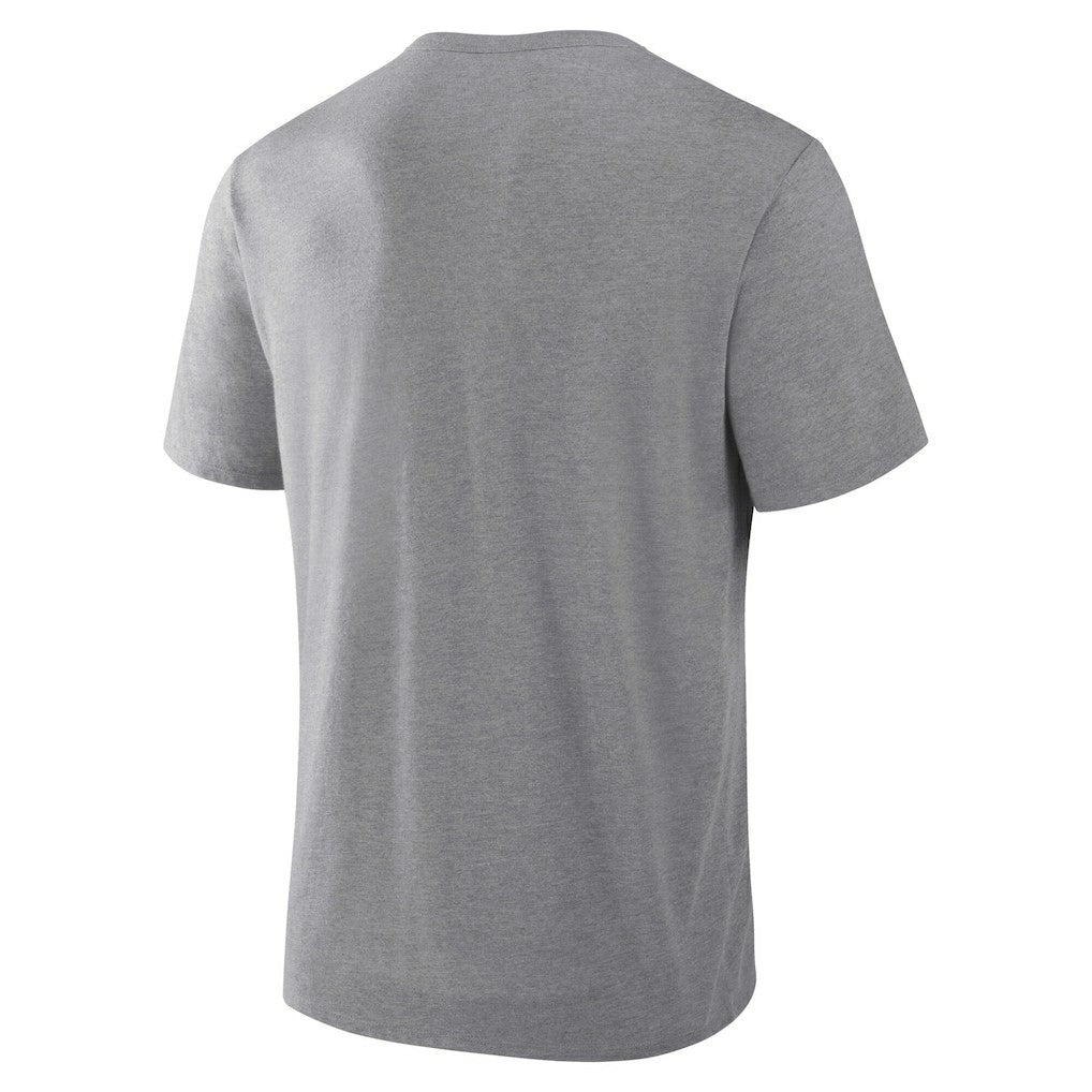 Los Angeles Chargers First Down Tribute Tri-Blend T-Shirt - Heather Gray on sale