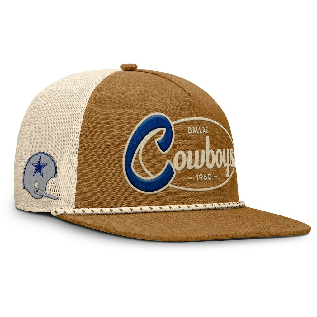 Dallas Cowboys Heritage Adjustable Hat - Brown discount
